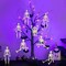 16 Pcs Halloween Mini Skeleton Figurine Decoration,6”Halloween posable Skeleton Decor,Small Plastic Skeleton Figure for Halloween Spooky Home Decor Haunted House Decorations Party Favors